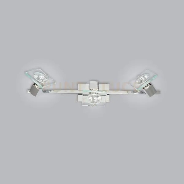 Two square faretto 3 luci 1031-f3