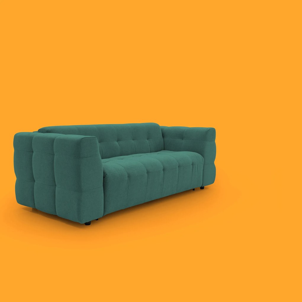 Tender Divano letto matrimoniale dal design innovativo in tessuto bouclet impermeabile T07