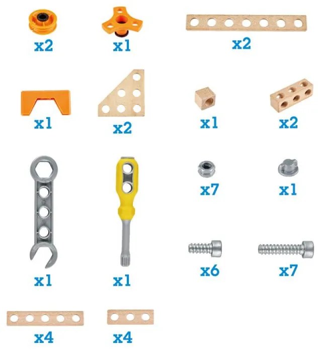 Kit esperimenti per principianti - 42 pezzi