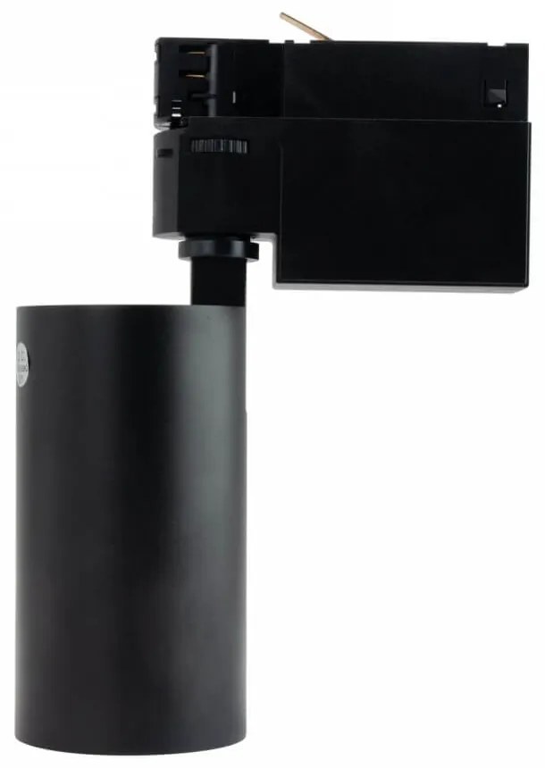 Faro LED 20W Trifase Nero 60°, 120lm/W, CRI92, no Flickering - BRIDGELUX LED Colore Bianco Naturale 4.000K