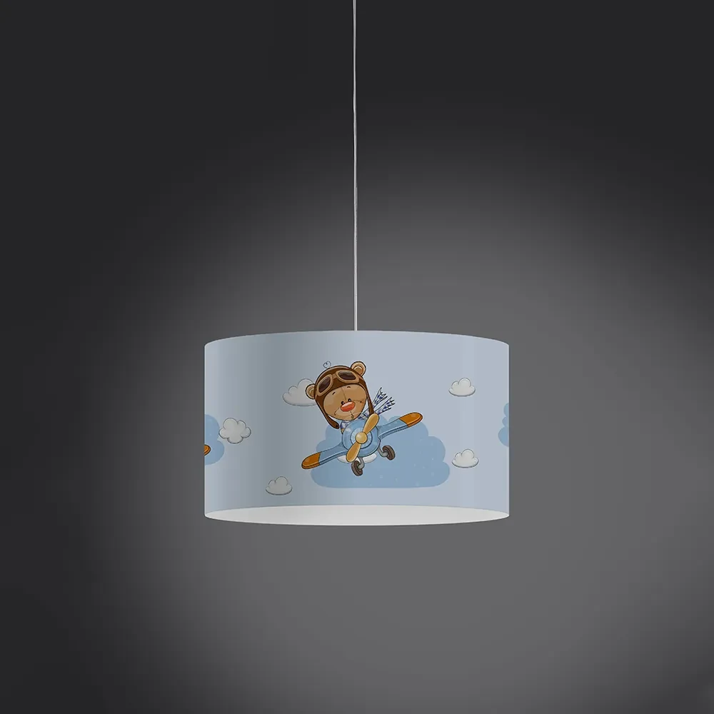Sospensione Moderna 1 Luce In Polilux Xxl Decokids Fly Made In Italy