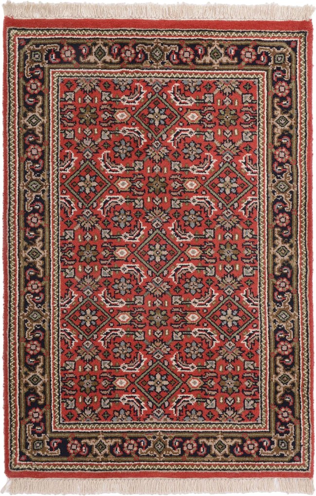 Herati Tappeto orientale 90 x 60 (Indian) Annodato A Mano