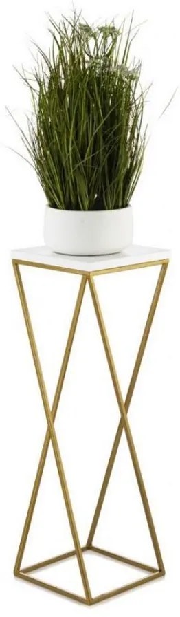 Portafiori LOFT 70x24 cm oro/bianco