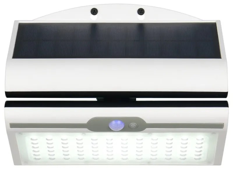 Illuminazione esterna LED con alimentazione a pannelli solari da parete (altezza totale 18,5 cm) Macapa – Reality