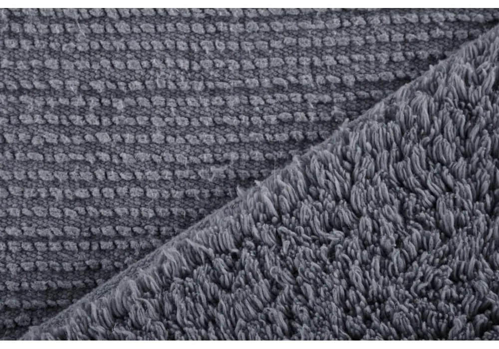 Tappeto da bagno in cotone blu Luca, 60 x 60 cm - Tiseco Home Studio