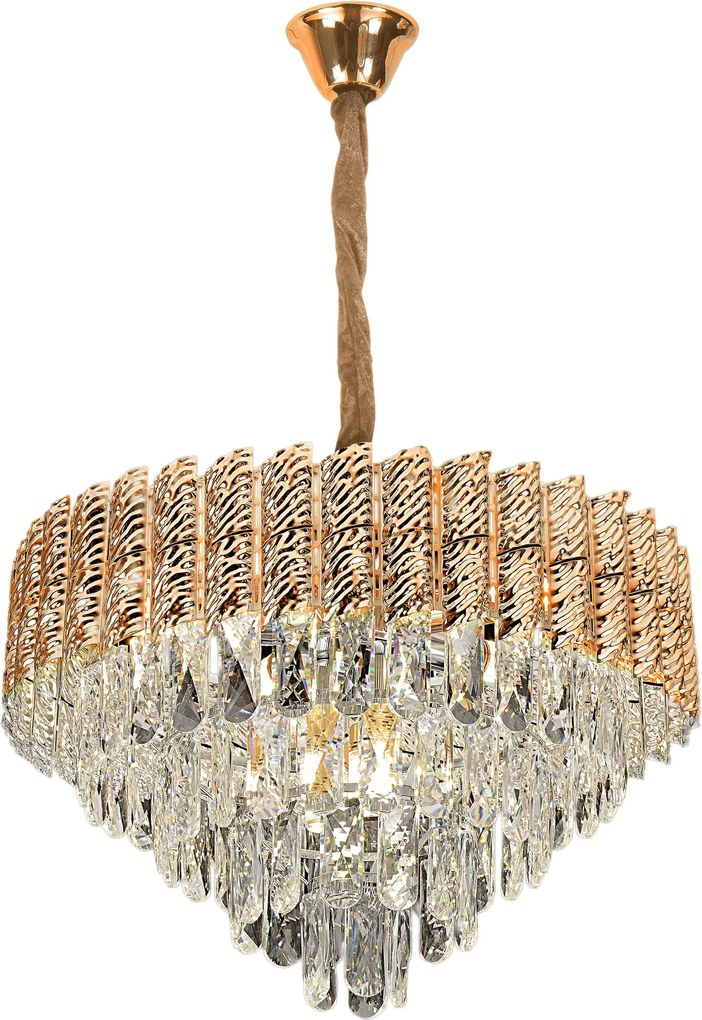 Lampada Cristal G054-CP 50cm GOLD