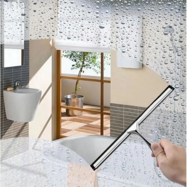 REA-70000 - Tergivetro con supporto, finitura cromo lucido