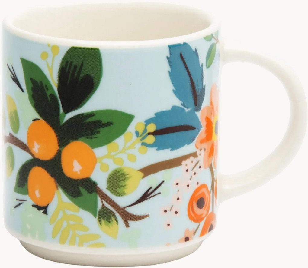 Set di 6 tazzine da caffè Fiori Frida