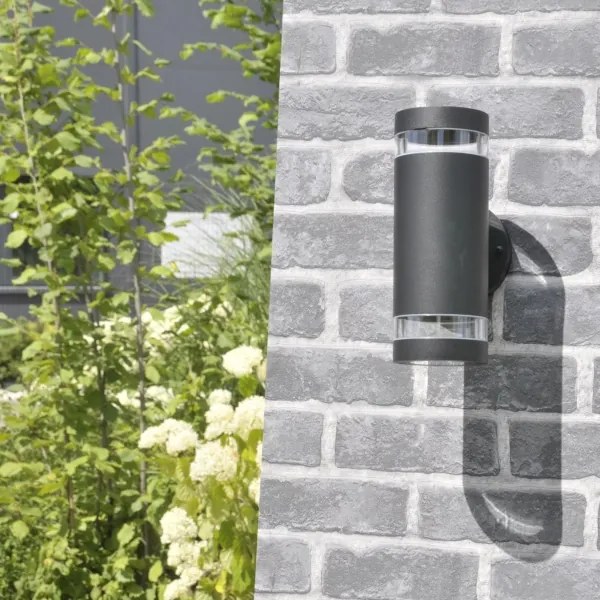 Applique da esterno RINO 2xGU10/12W/230V IP54 nero