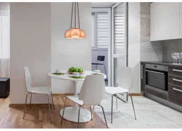 Westinghouse 6102040 - Lampadario a sospensione con filo CLUSTER 3xE27/60W/230V