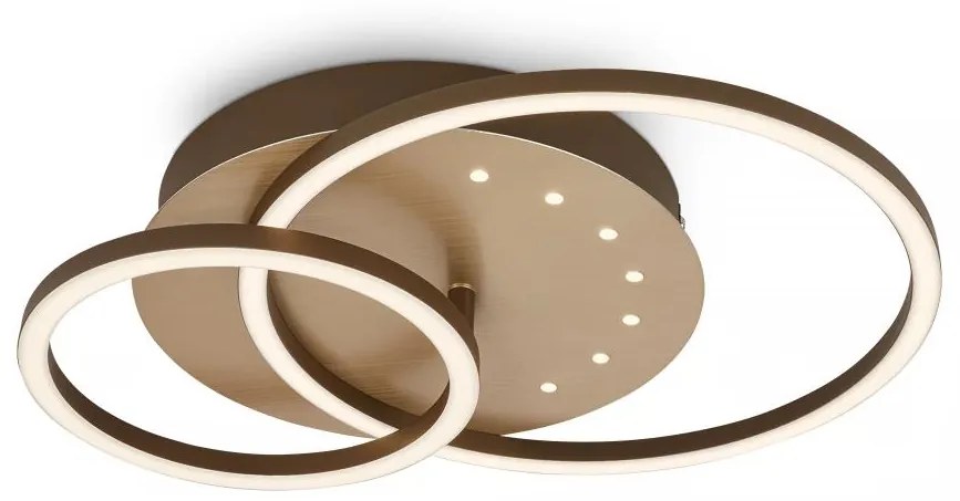 Brilo - Plafoniera LED dimmerabile LED/26W/230V 3000K marrone