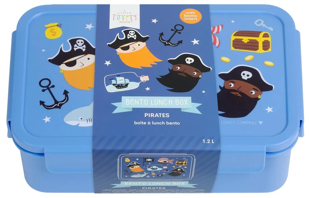 A Little Lovely Company - scatola merenda - pirati