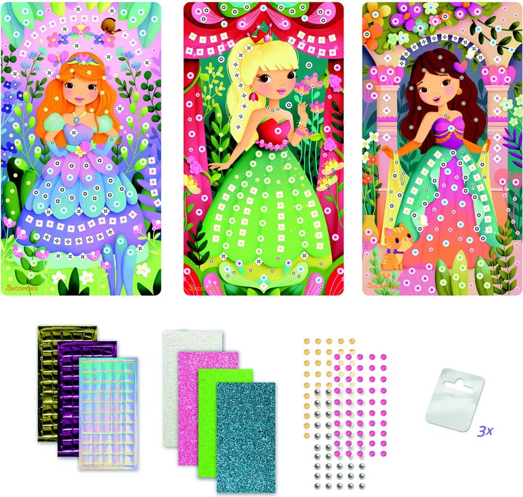 Stick & Fun - Mosaico piccolo - Principesse