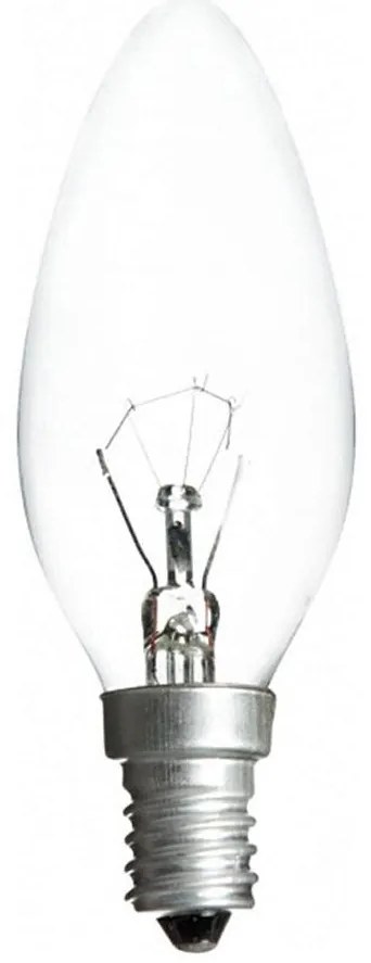 Lampadina tecnica C35 E14/25W/230V 2700K