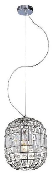 Lampadario a sospensione con filo LUCIA 1xE27/40W/230V diametro 23 cm