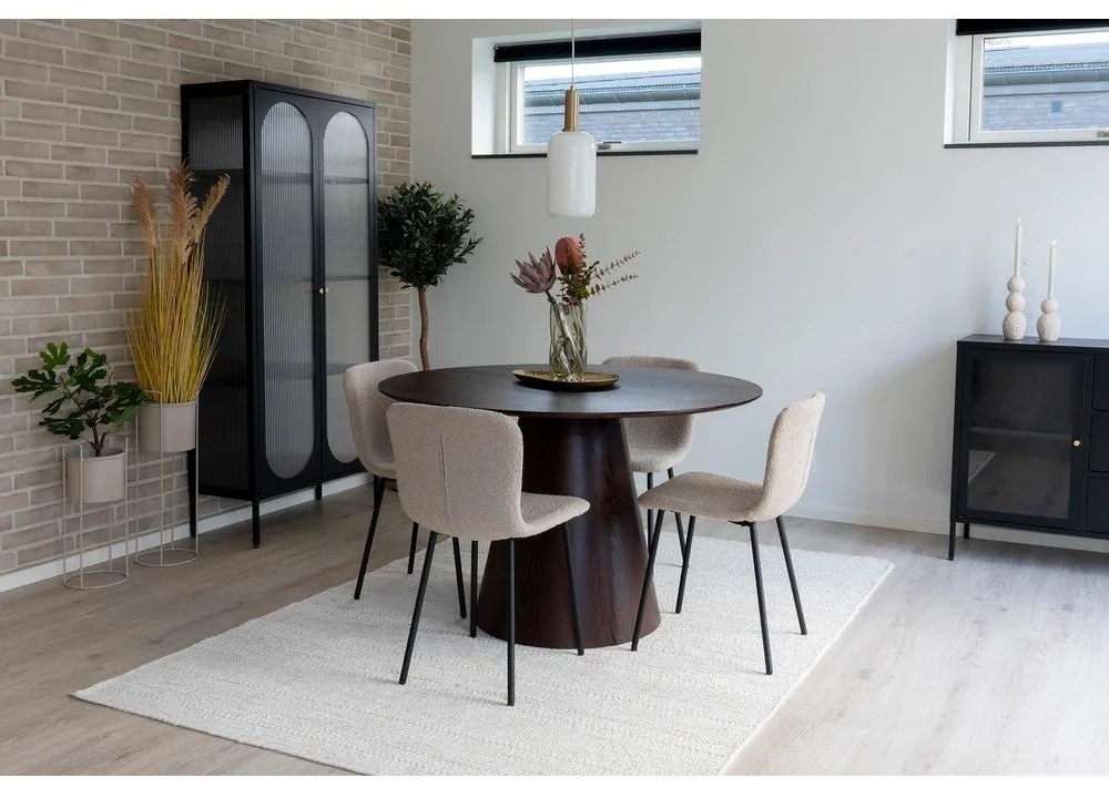 Sedie da pranzo beige in set di 2 Halden - House Nordic