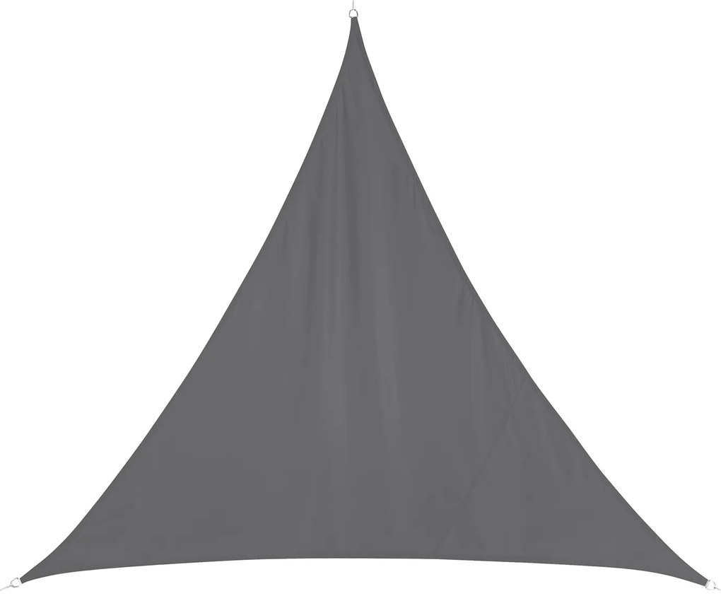 Vela parasole triangolare 400 cm Curacao grigio