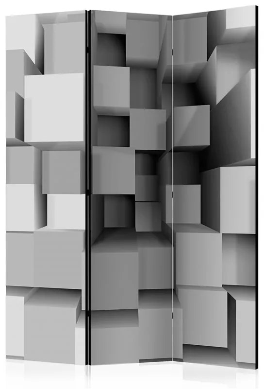 Paravento  Geometric Puzzle [Room Dividers]  Colore Grigio, Dimensioni e Misure 135x172