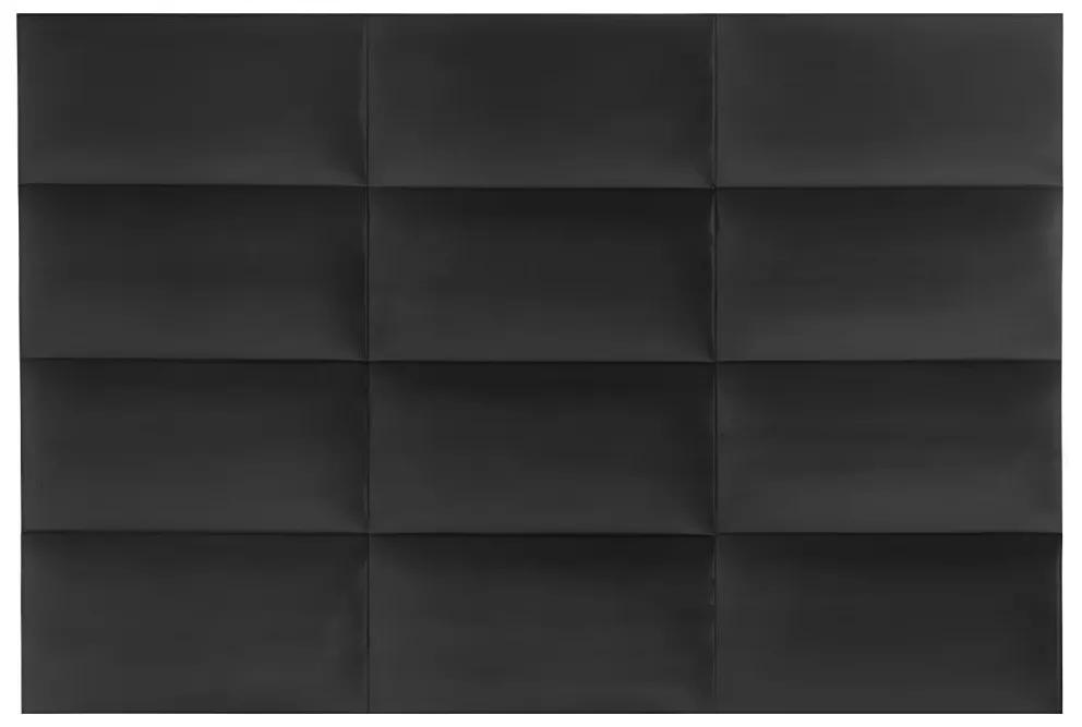 Pannello da parete testata 180 cm Velluto Grigio - BONTE di Pascal Morabito