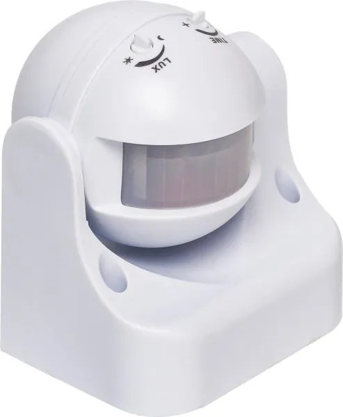 Aigostar - Sensore di movimento a infrarossi da esterno 230V IP44 bianco