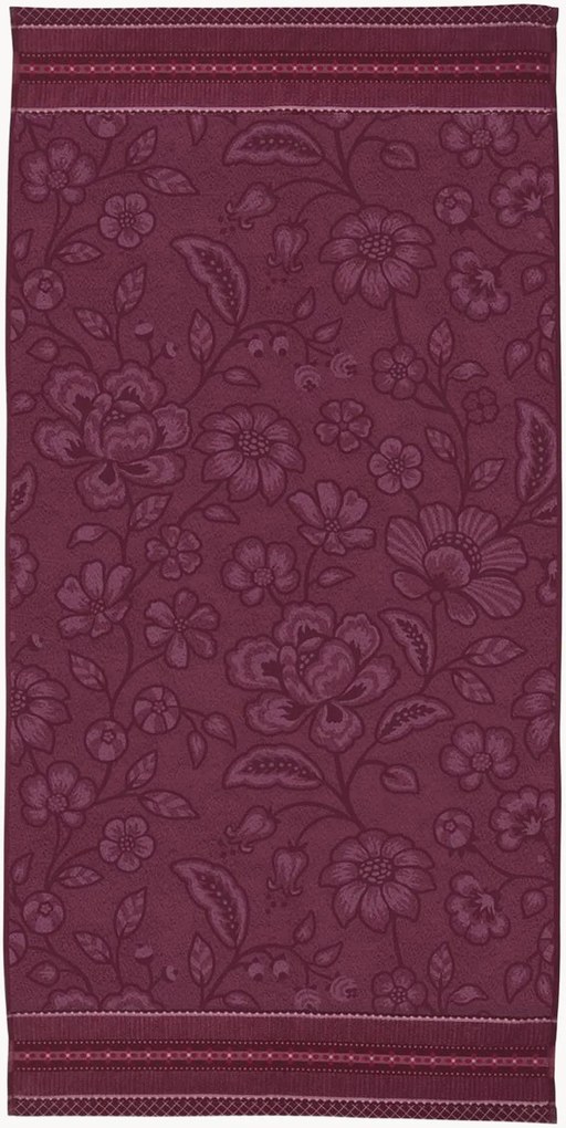 Telo da doccia in cotone spugna jacquard Jasmin
