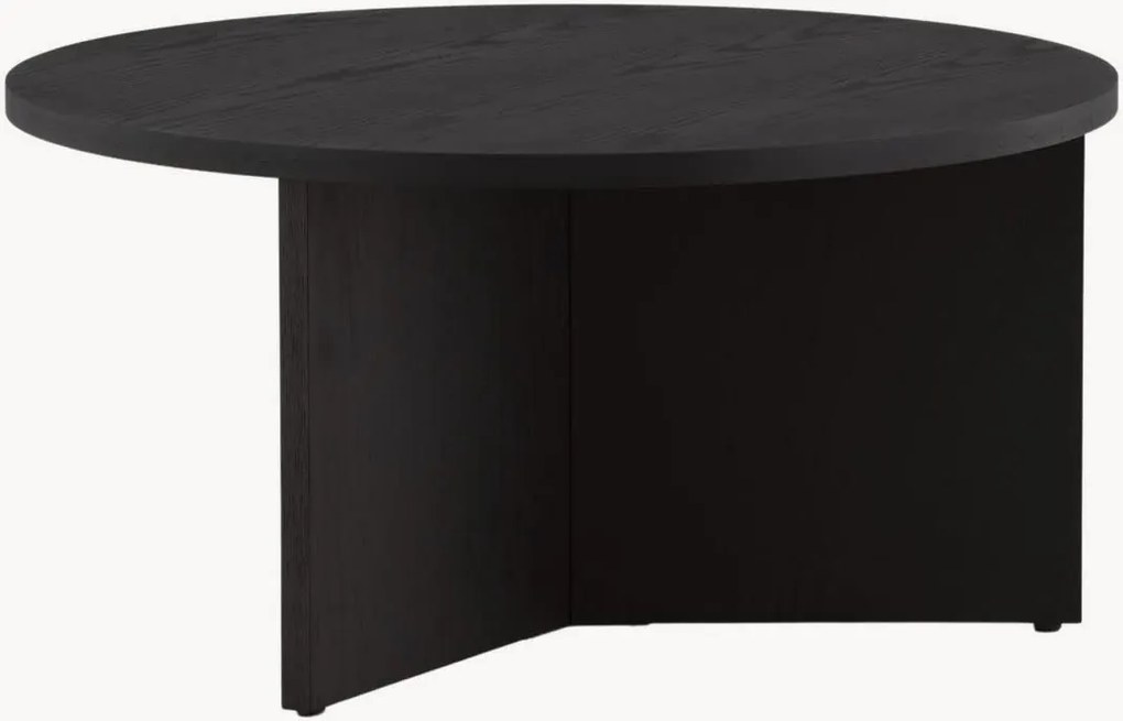 Tavolino da salotto rotondo effetto legno Saltö, Ø 65 cm
