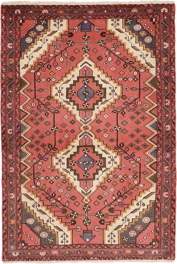 Hamedan Tappeto persiano 100x150 (Iran) Annodato A Mano