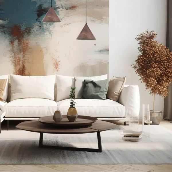 Lampadario a sospensione con filo BOSCO 1xE27/15W/230V marrone