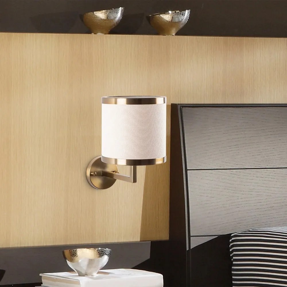 Lampada da parete dorata Way – Opviq lights