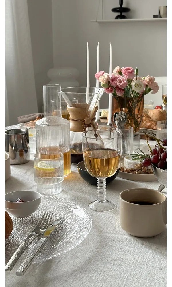 Posate in acciaio inox 16 pezzi in argento Mano - Hübsch