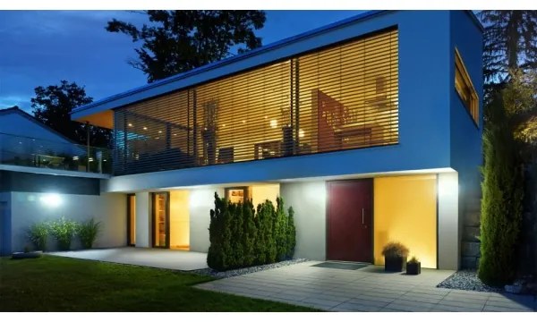 Steinel 012076 - Applique da esterno con sensore XLED curved LED/10,5W/230V