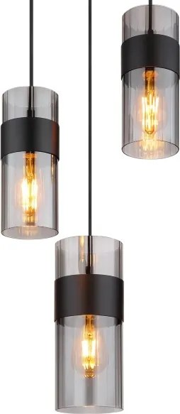 Globo 15718-3 - Lampadario a sospensione con filo SCARFINA 3xE27/60W/230V