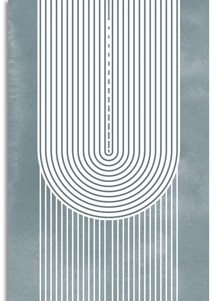 Stampa su tela – Arcobaleno boho Mid-Century