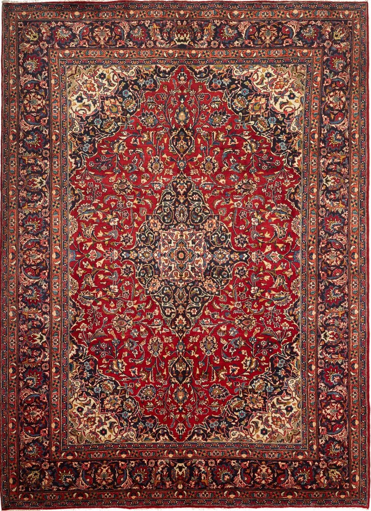 Mashad Tappeto persiano 250x340 Rosso (Iran) Annodato A Mano
