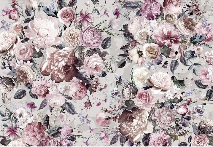 Fotomurale KOMAR Lovely blossoms, Multicolore 350X250 cm