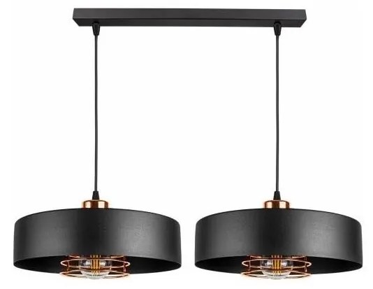 Lampadario a sospensione con filo VEST 2xE27/60W/230V