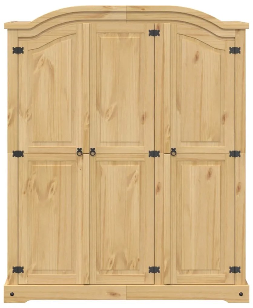 Armadio corona 151,5x52x186 cm in legno massello di pino