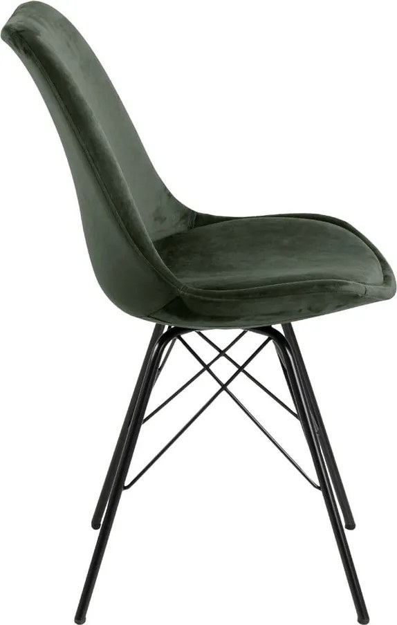 Sedia da pranzo verde scuro Eris - Actona