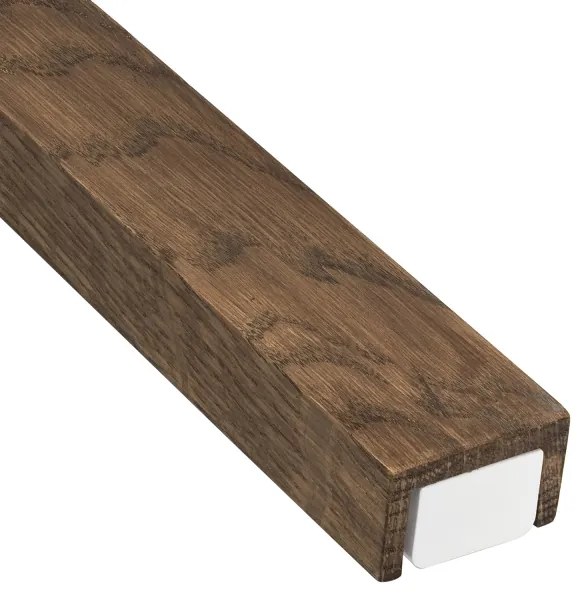 Brilagi-Illuminazione a LED per specchi da bagno WOODY MIRROR LED/15W/230V IP44 quercia/bianco