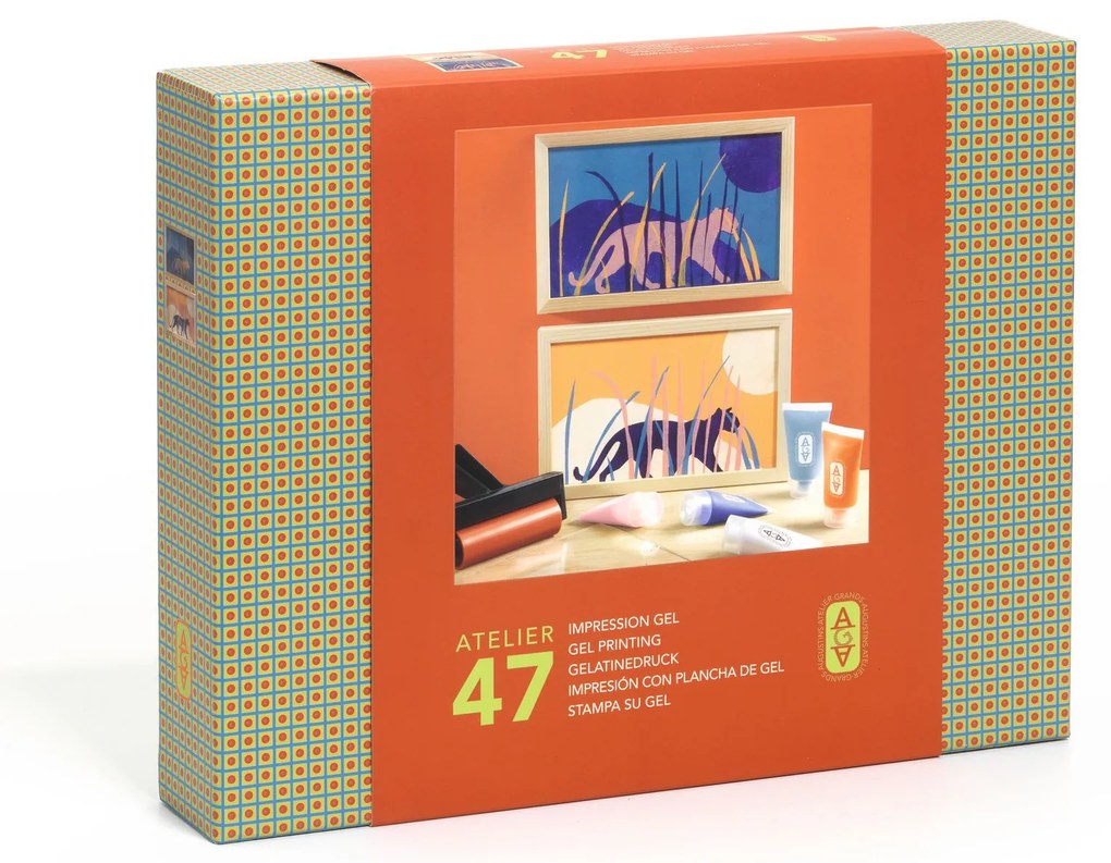 Atelier 47 - Stampa a gel per adolescenti e adulti - Pantera