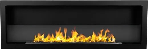 Camino a bioetanolo da incasso bifacciale biocamino 2 lati 90x40 cm MONTEFALCO 90