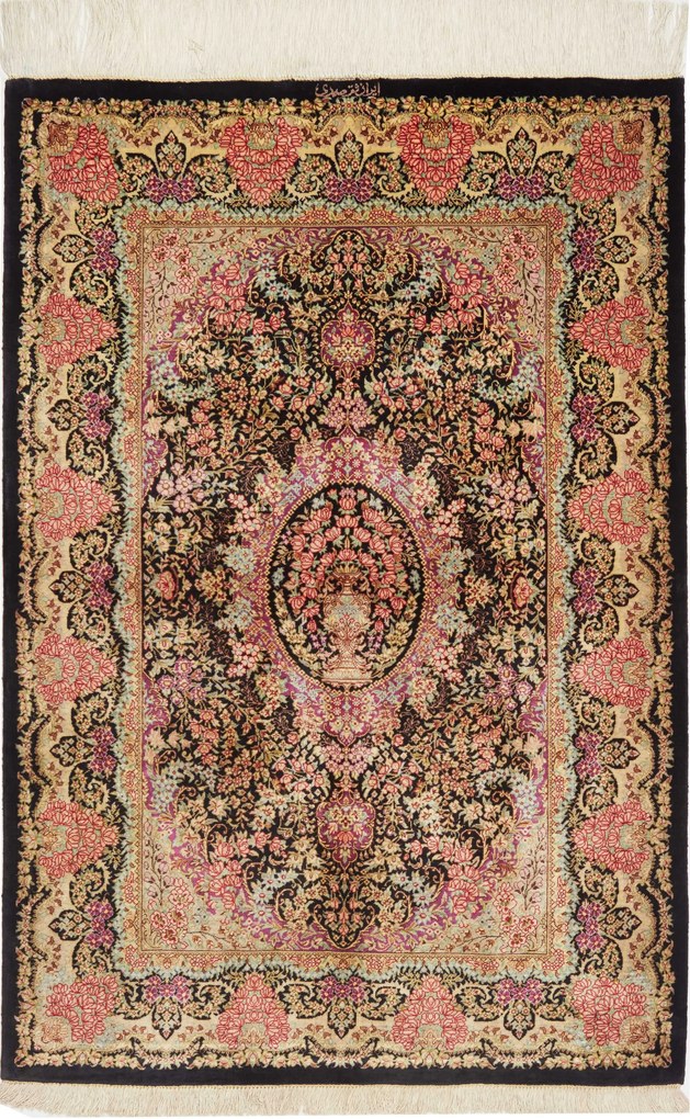 Ghom Tappeto persiano 80x120 (Iran) Annodato A Mano