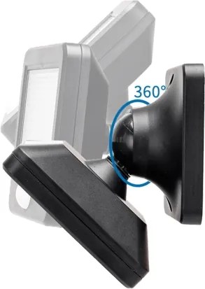 Aigostar - Applique a LED solare con sensore LED/0,64W/3,7V 6500K IP44
