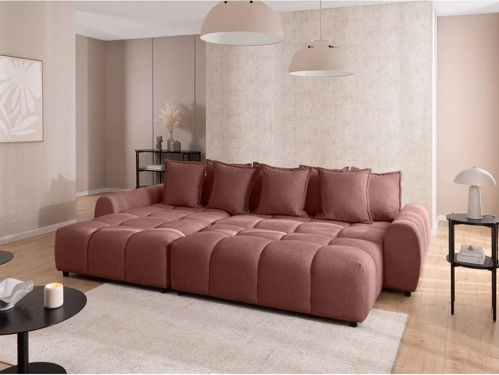 Poggiapiedi color terracotta Albane – Ropez