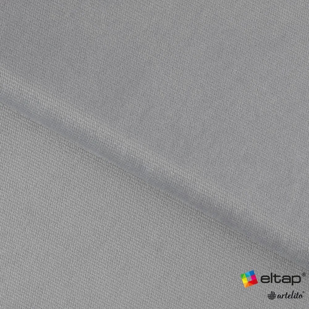 Divano angolare grigio allungabile (con penisola a sinistra/con chaise lounge) con rivestimento in velluto Blezalt – ELTAP