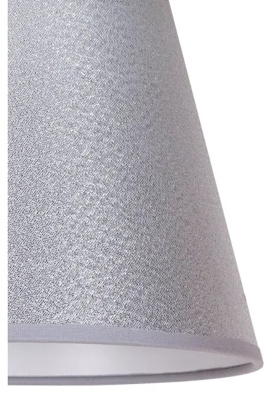 Duolla - Paralume  per lampada da tavolo SOFIA XS E14 diametro 18,5 cm argento