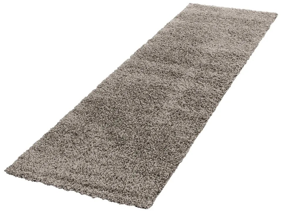 Passatoia marrone 80x250 cm Life - Ayyildiz Carpets