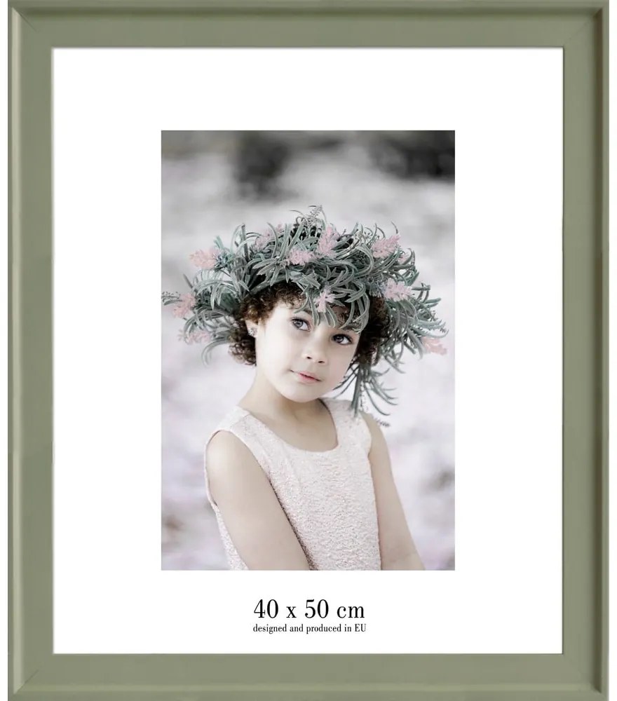 Cornice verde da appendere, 47 x 57 cm Malaga - Styler