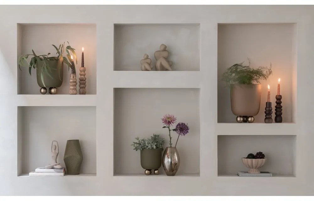 Statuetta in poliresina (altezza totale 14 cm) Abstracto – PT LIVING