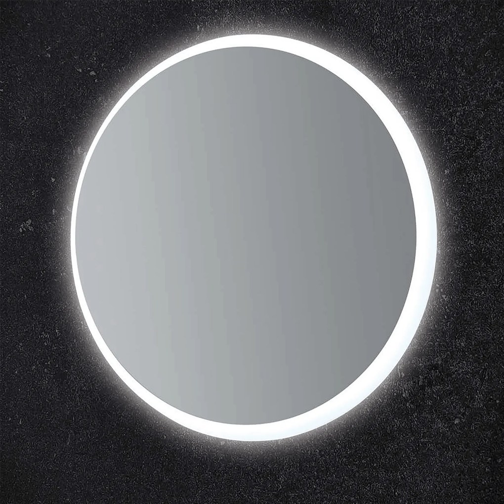 Specchio Tondo Diametro 90 Cm Retroilluminato Feridras "Orione"